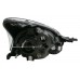 Toyota Aygo 2005-2014 Black Inner Halogen Head Lamp Unit Passenger Side